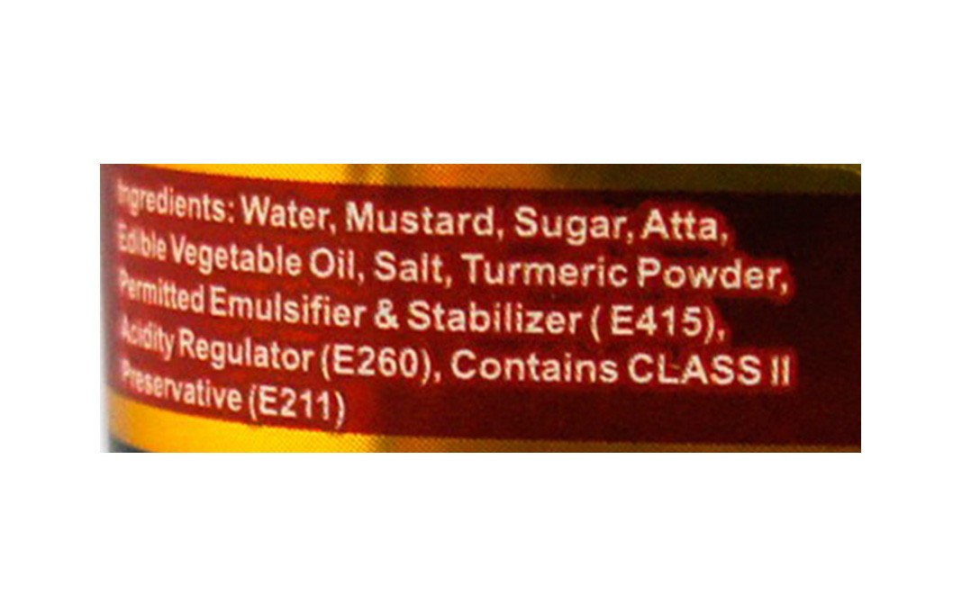 Easy Life English Mustard    Bottle  325 grams